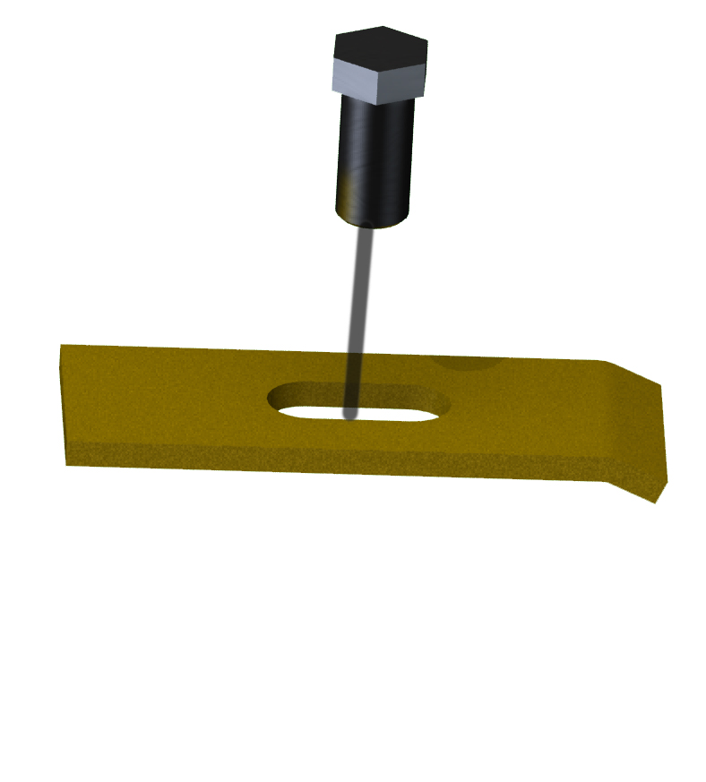 Concast Cclamp and holddown clamp hardware Stabilize box pads