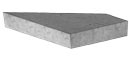 Heavy Traffic concrete covers that are designed to fit on angled channel produced by Concast, Inc.