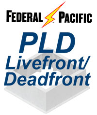 Fibercrete box pad designed to support Federal Pacific PLD Switchgear