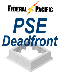 Fibercrete box pad designed to support Federal Pacific switchgear