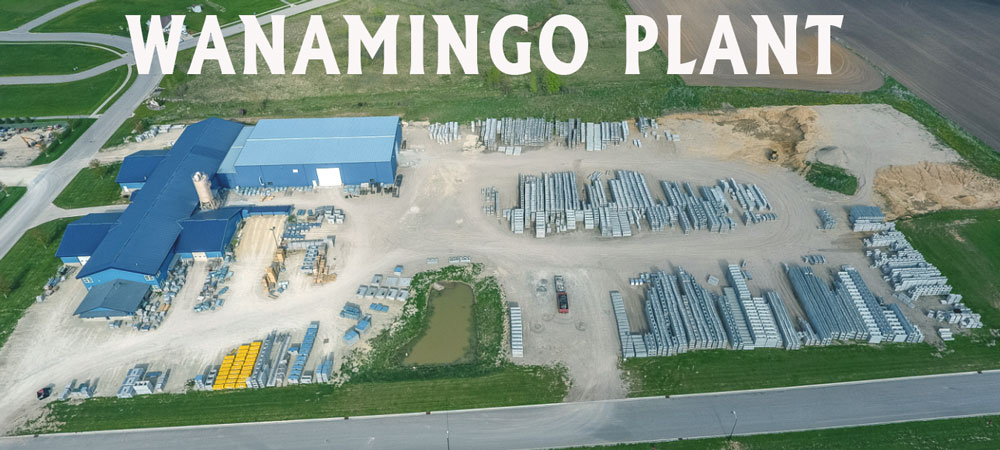 View of the new production facility in Wanamingo, MN