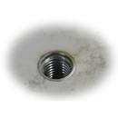 Stainless steel threaded inserts & Rods cast into Concast Flat Pads.