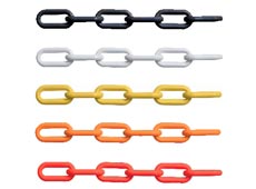Safety chain comes in 5 different colors.