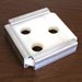 Small White HDPE Cable Support Block Assembly Photo Link