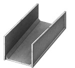 Isometric view of pedestrian transition channel