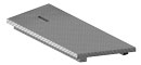 Pedestrian-rated, Fiberglass angled covers