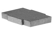 Isometric view thumbnail of Concast's heavy traffic rated channel cover