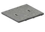 CAD image of a Concast Fibercrete  Cover