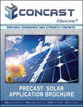 Link to Concast's concrete solar product line