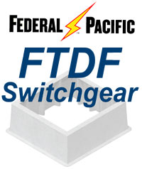 Federal Pacific Fused Tap Deadfront Padmount Switchgear Concast Fibercrete ®  Box Pads