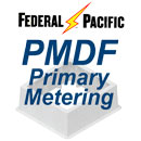 Federal Pacific PMDF Primary Metering Padmount Switchgear Concast Fibercrete ®  Box Pads