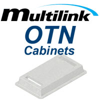 Fibercrete box pad designed to support Multilink OTN Cabinet equipment