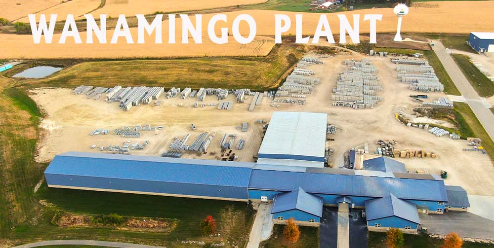 View of the East production facility in Wanamingo, MN - October 2022