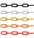 Safety chain comes in 5 different colors.